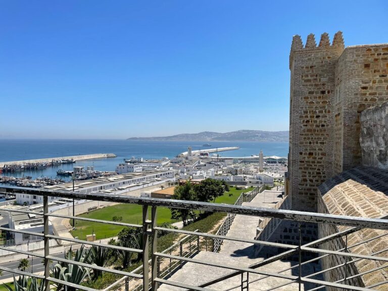 Port de la Ville de Tanger au Maroc