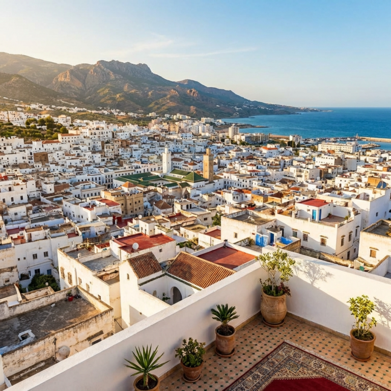 Vue-Tetouan-tamuda-bay-Perisacari-conciergerie luxe